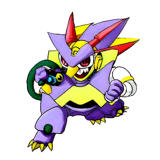 Digimon adventure 1 com digivice e efeitos tattoo design idea