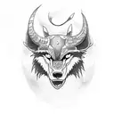 princess mononoke  tattoo design idea