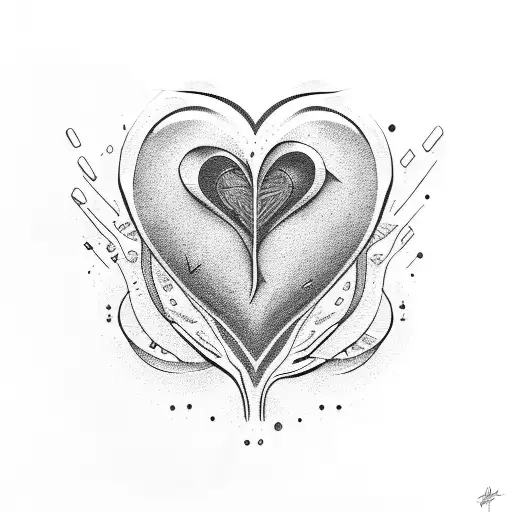 It's the same damn thing that made my heart surrender tattoo design idea