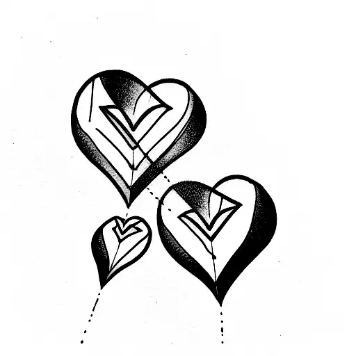 It's the same damn thing that made my heart surrender tattoo design idea