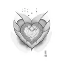 It's the same damn thing that made my heart surrender tattoo design idea