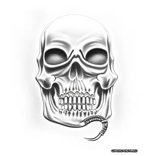 voodoo doll, death, black, pins, tattoo design idea