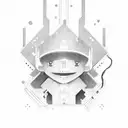 a mine compiled of texts where a girl mines the texts with code and ax tattoo design idea