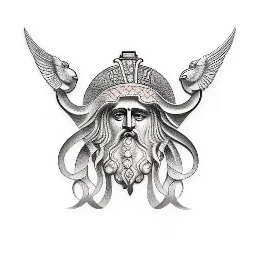 Greek style minimalism tattoo on forearm tattoo design idea