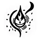 Calcifer tattoo design idea