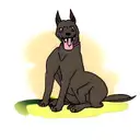 doberman tattoo design idea