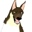 doberman tattoo design idea