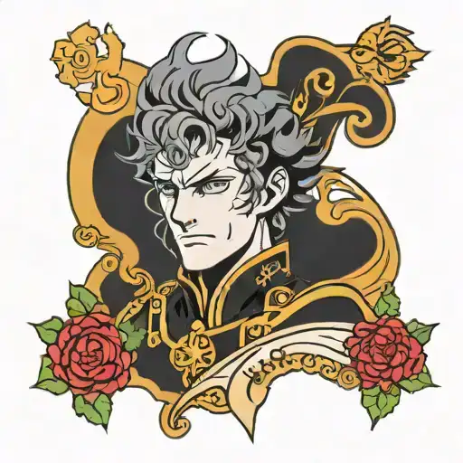Black Clover tattoo design idea