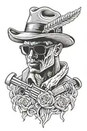 Gangster Ve Pro tattoo design idea