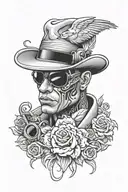 Gangster Ve Pro tattoo design idea