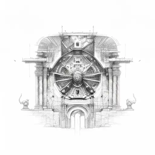 Panopticon tattoo design idea