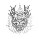 rainforest tattoo design idea