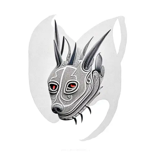 The Xoloitzcuintli tattoo design idea