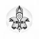 Hamsa Symbol tattoo design idea