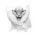 gratitude tattoo design idea