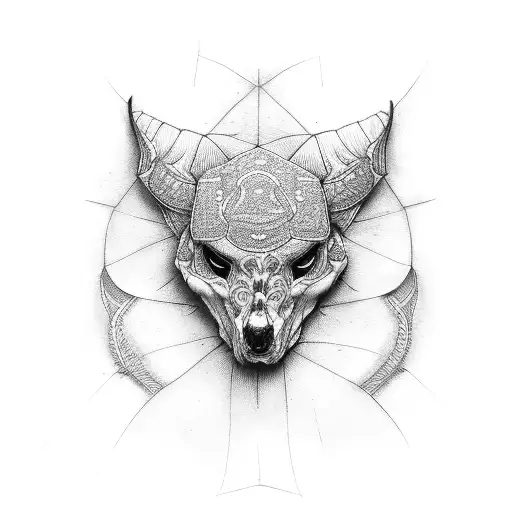 leather tooling  tattoo design idea