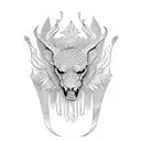 leather tooling  tattoo design idea