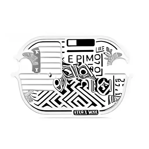 license plate and HOME on it tattoo design idea
