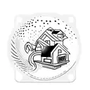 license plate and HOME on it tattoo design idea