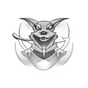 Sly Cooper tattoo design idea