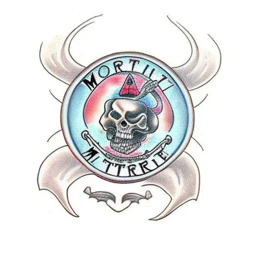 paranormal themed memorial tattoo for mum tattoo design idea