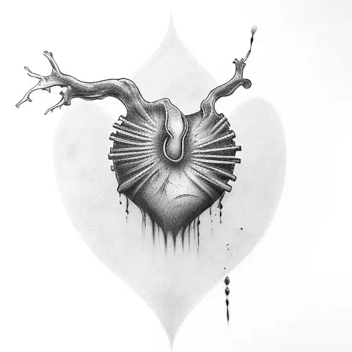 3 hearts with lincoln levi-lili vicky  tattoo design idea