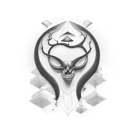 Darkness and Light are the same tattoo design idea