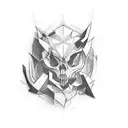 Darkness and Light are the same tattoo design idea