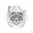 korean text tattoo design idea