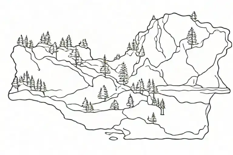 oregon outline tattoo tattoo design idea