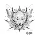 fred perry tattoo design idea