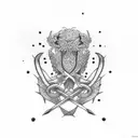 fred perry tattoo design idea