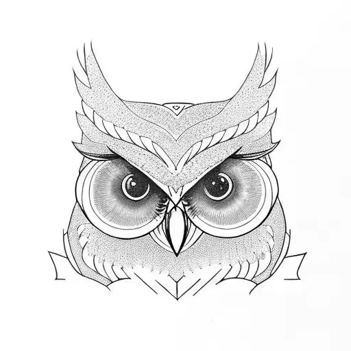 Geometric Owl Done By GeraldDaniell92  By Fools Gold Tattoo  Piercing   Facebook