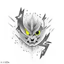 Lightning Bolt tattoo design idea