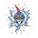 Lightning Bolt tattoo design idea