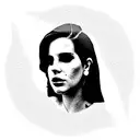 Lana del rey tattoo design idea