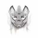 Anubis tattoo design idea