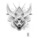 Anubis tattoo design idea