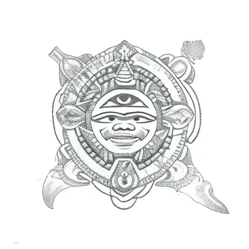 filipino tribal with Karakoa boat, Philippines islands, jasmine flower, and filipino sub tattoo design idea