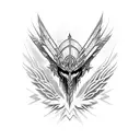 Tyrael tattoo design idea