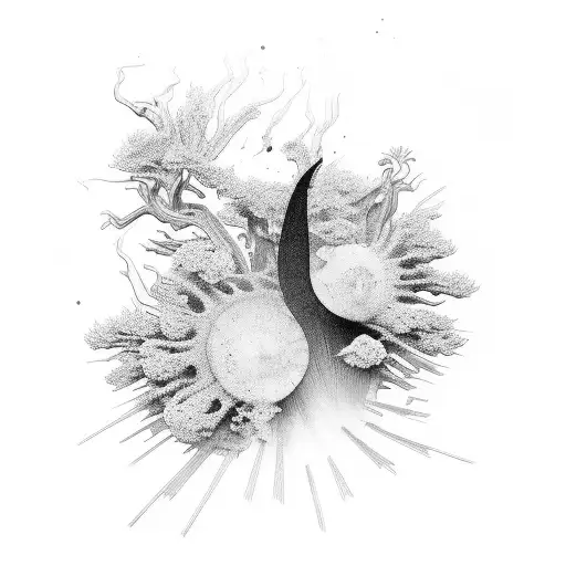 ramo mimosa tattoo design idea