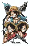one piece Luffy and ace   tattoo design idea