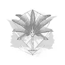 Palm Tree tattoo design idea