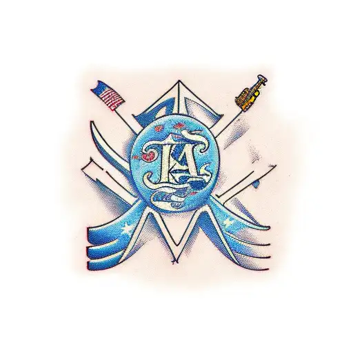 ak-47 tattoo design idea