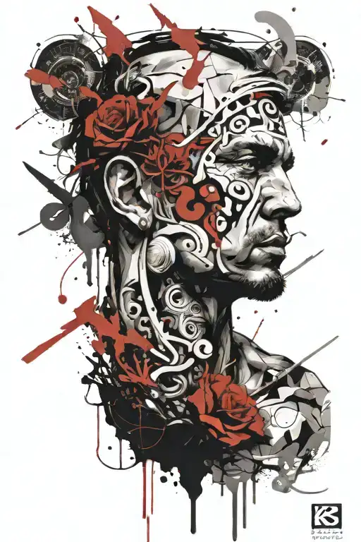 greek god Kairos Greek god tattoo design idea