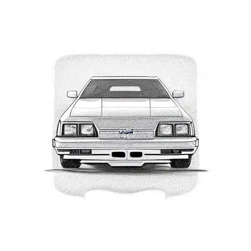 1994 chevy cavalier station wagon tattoo design idea