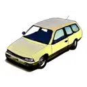 1994 chevy cavalier station wagon tattoo design idea