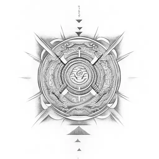 shen long tattoo design idea