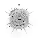 shen long tattoo design idea