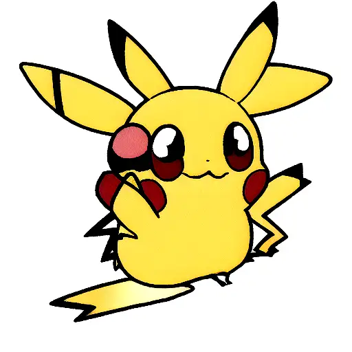 Pikachu eat PokeBall  tattoo design idea